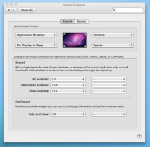 Mac OS X lock Screen