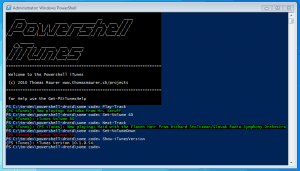 Powershell iTunes