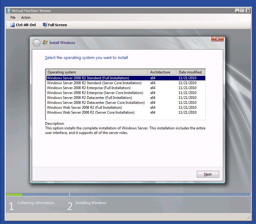 Windows Server 2008 R2 Upgrade