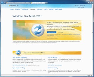 Windows Live Mesh