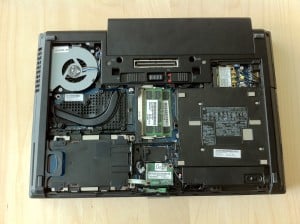 HP Elitebook 8460w Internals