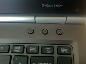 HP Elitebook 8460w Buttons