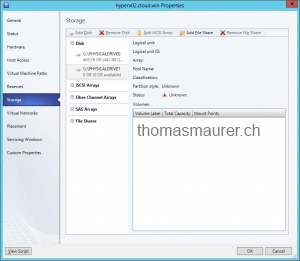 System Center 2012 SP1 CTP2 – Virtual Machine Manager Storage