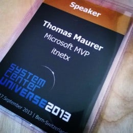 System Center Universe Europe 2013
