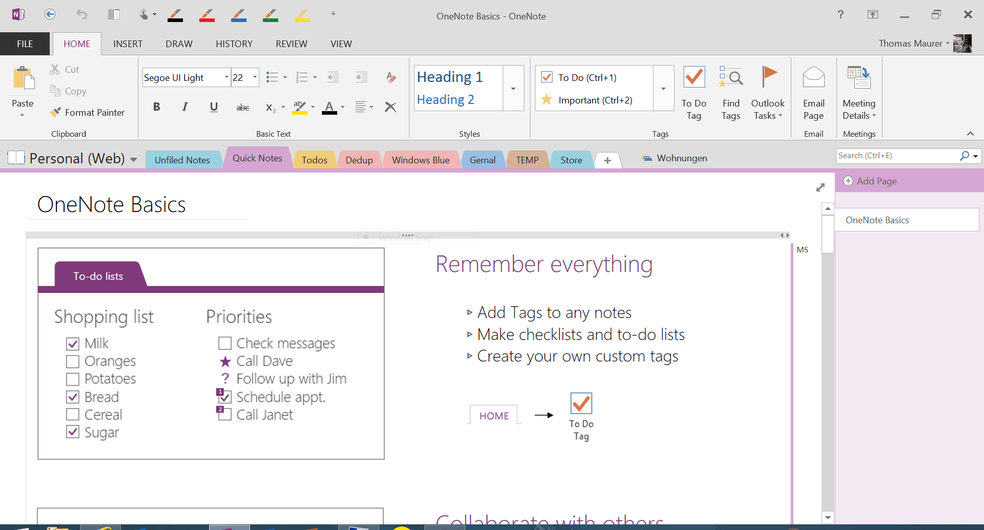 How to Use OneNote Effectively (Stay organized with little effort