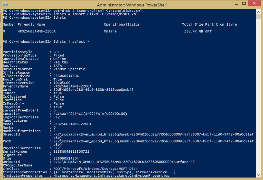 Save PowerShell Object to file for Remote Troubleshooting ...