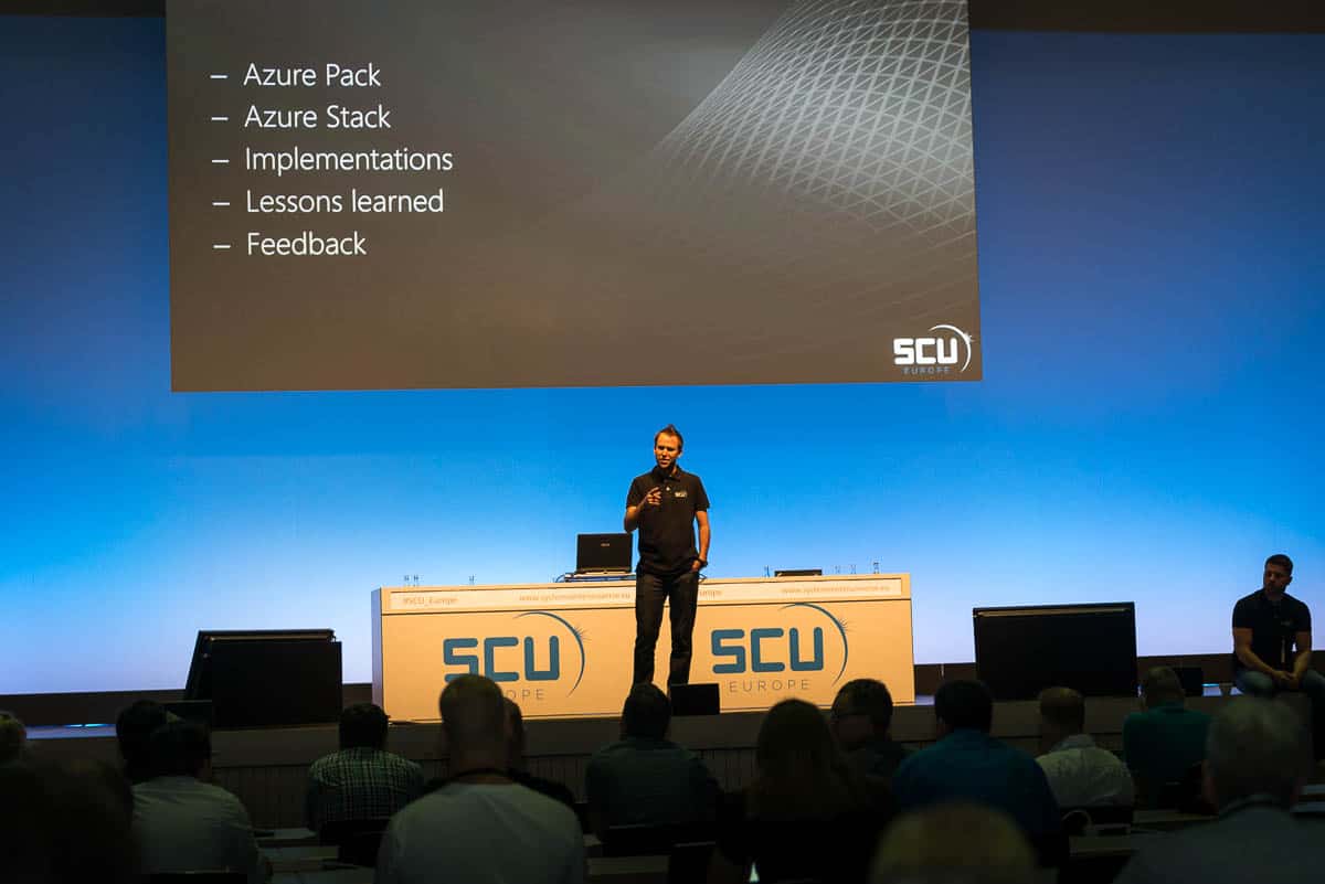 SCU Europe 2015 Azure Pack