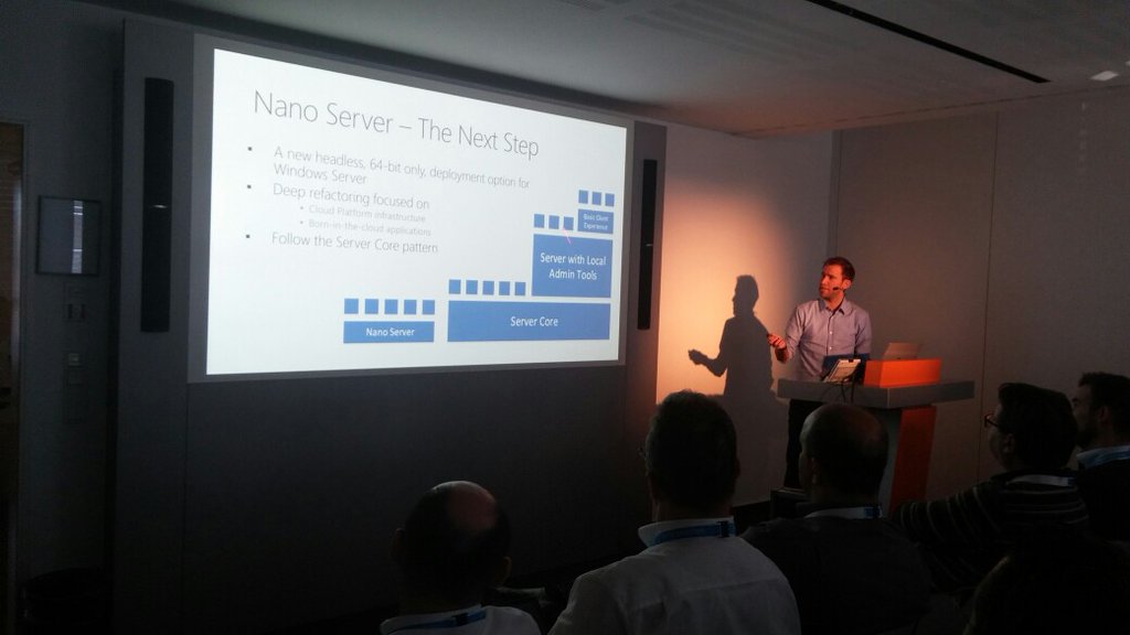 VCNRW Nano Server and Container