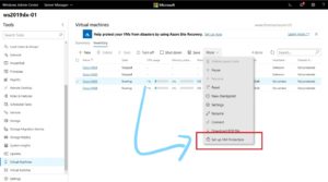 Setup VM Protection in Windows Admin Center_LI