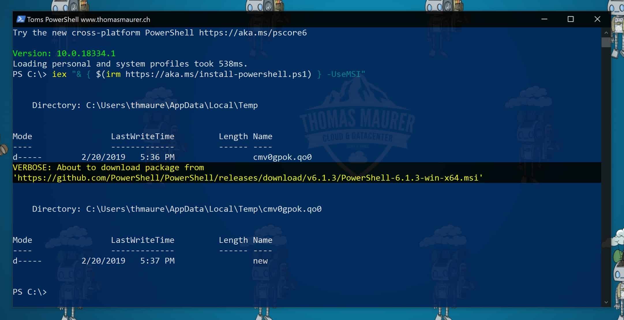 How to Install and Update PowerShell 23 - Thomas Maurer