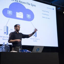 Experts Live Presenting Azure file Sync