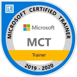 Microsoft Certified Trainer 2019-2020