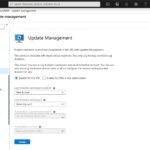 Azure IaaS VM enable Update Management