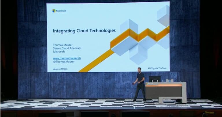 Microsoft Ignite 2019 Thomas Maurer Speaking Hybrid Cloud