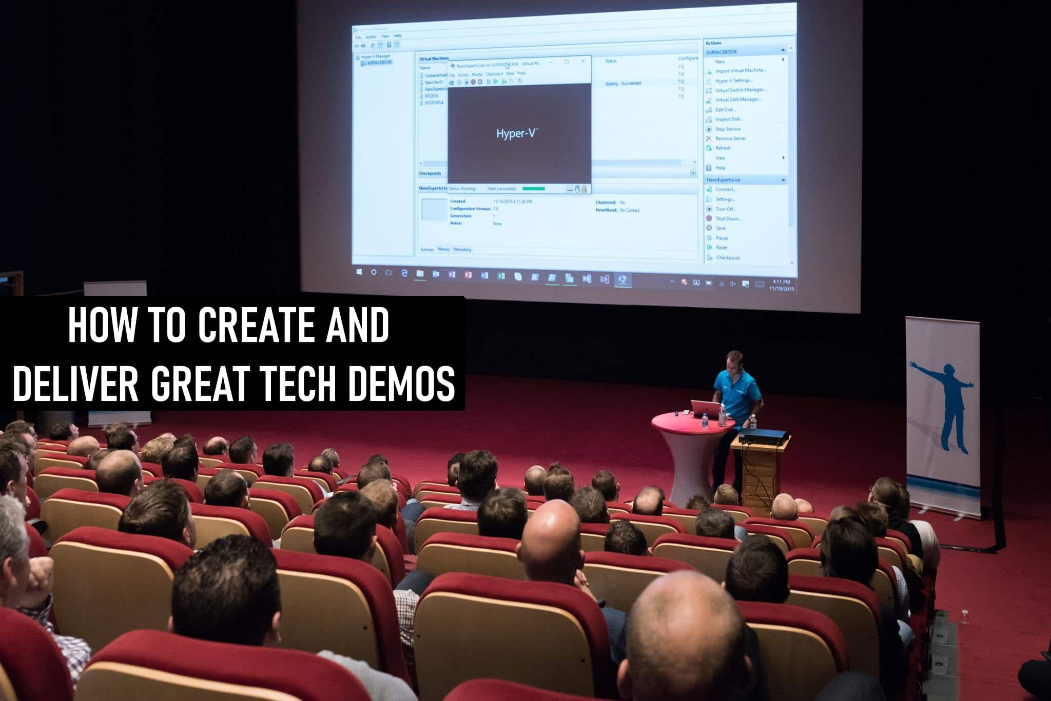 how to start demo presentation