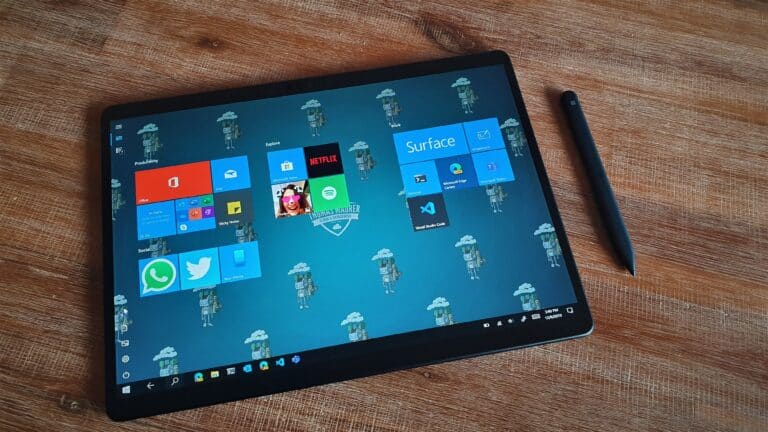 Surface Pro X with Slim Pen