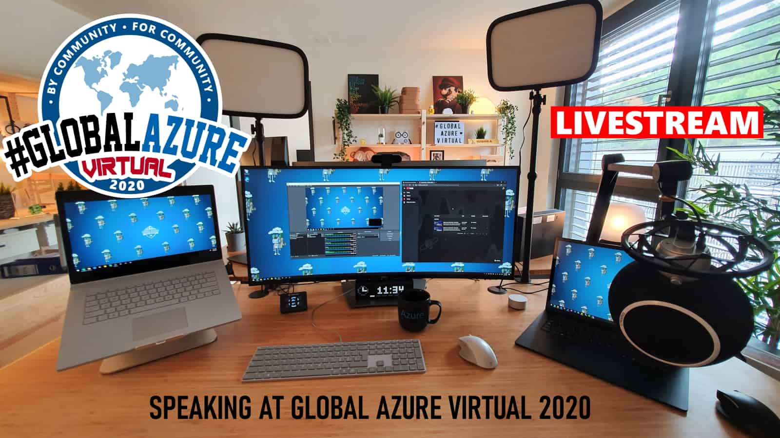 Speaking at Global Azure Virtual 2020 Livestream