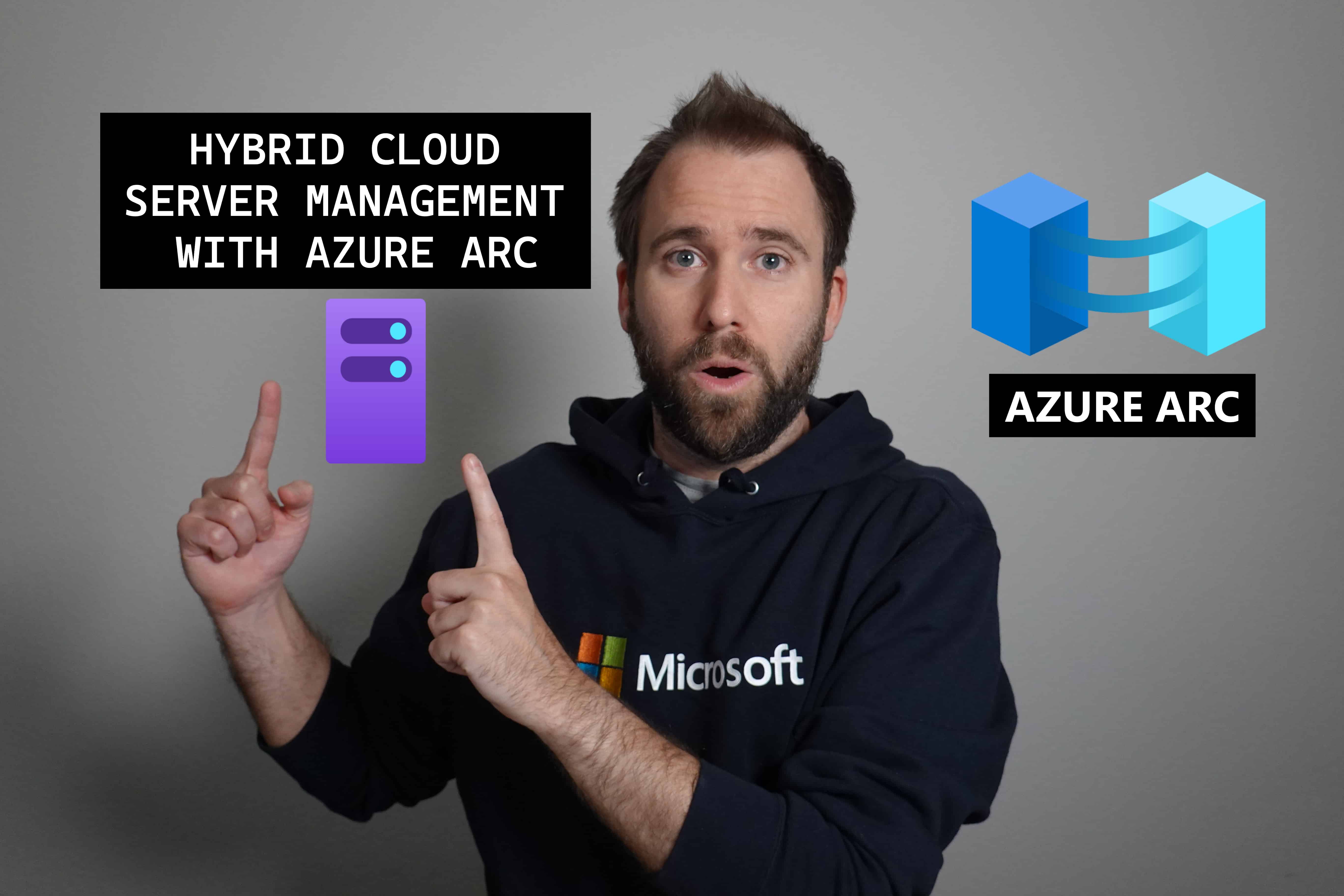 Livestream Hybrid Cloud Server Management with Azure Arc