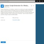 Add Custom Script Extension Azure Arc Server