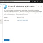 Add Microsoft Monitoring Agent Extension