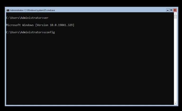 Windows Server Core