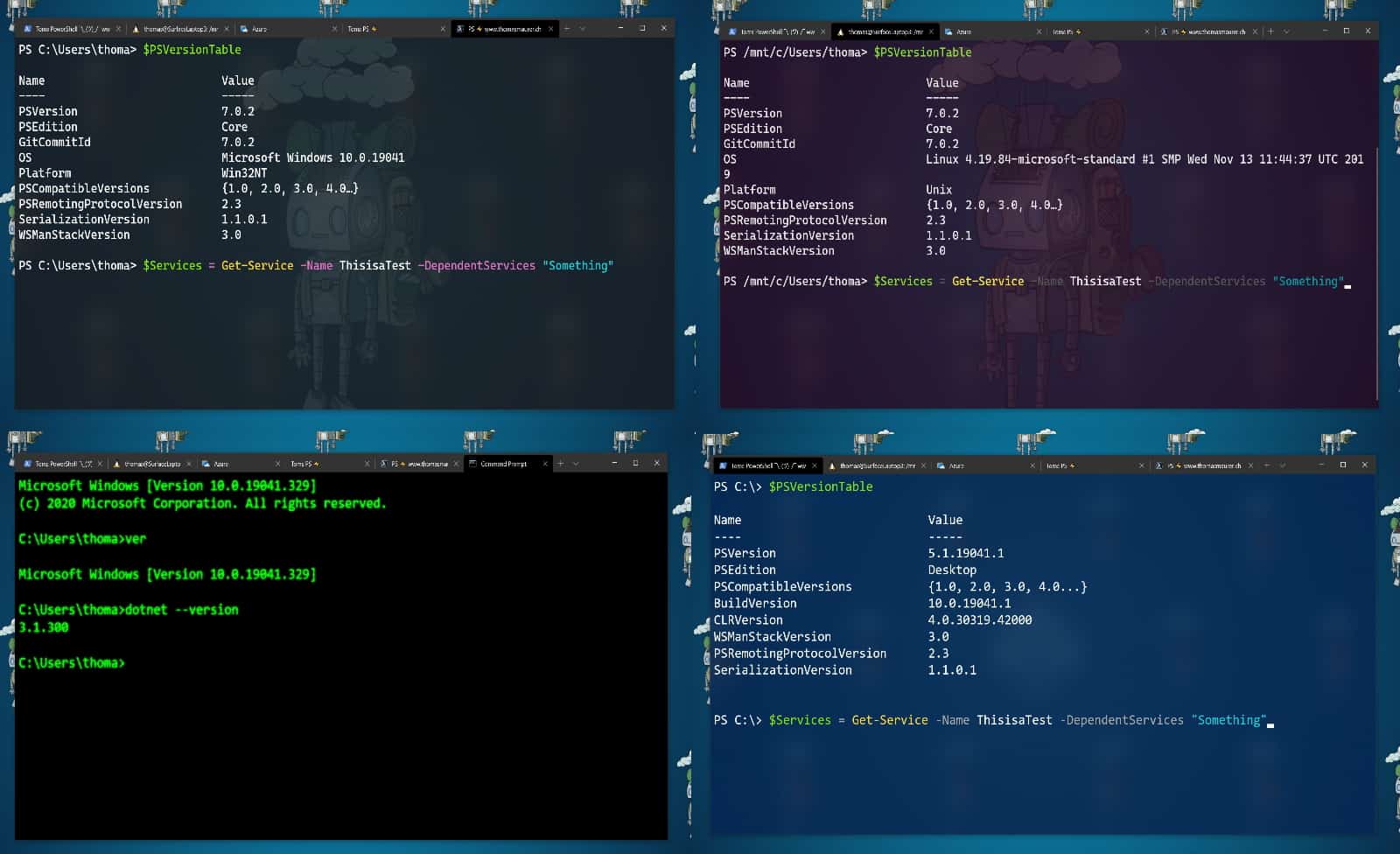 Windows Terminal Color Schemes -Themes