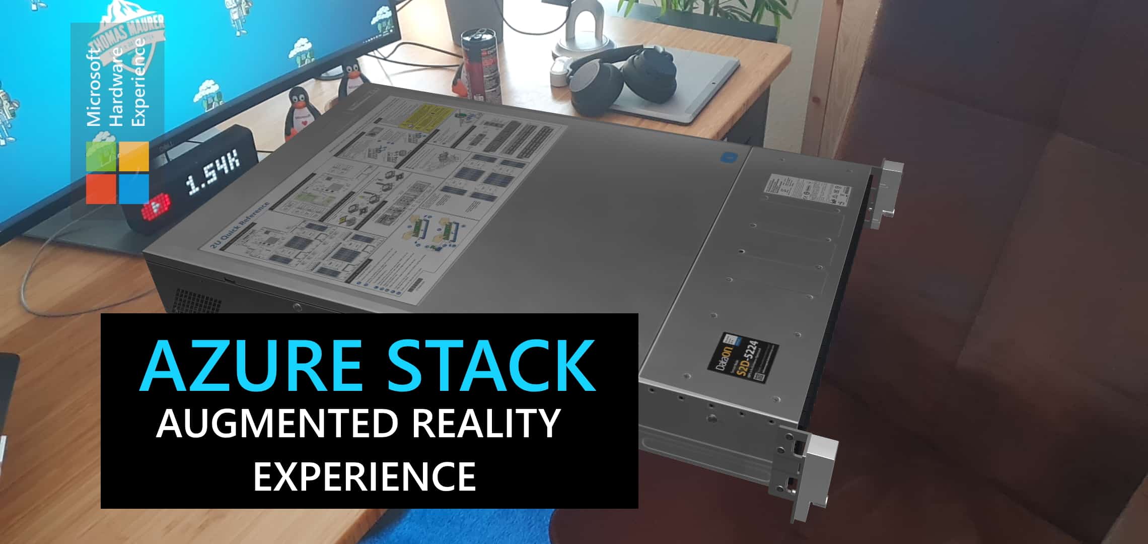 Azure Stack Hardware Augmented Reality AR Experience