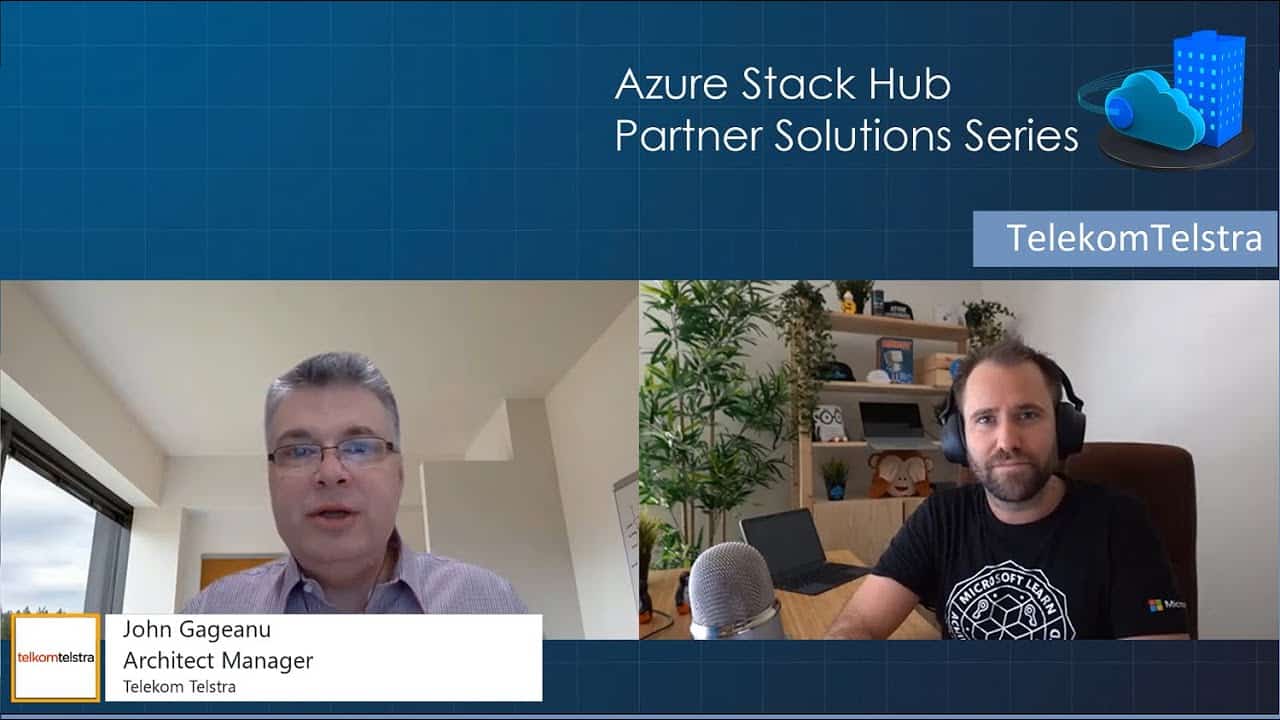 Azure Stack Hub Partner Solutions Series - telkomtelstra