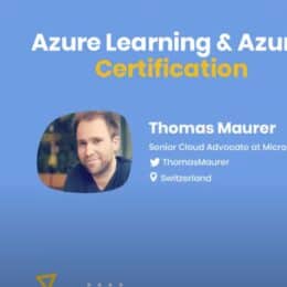 CSharp Corner Azure Learning and Azure Certification - AMA ft Thomas Maurer