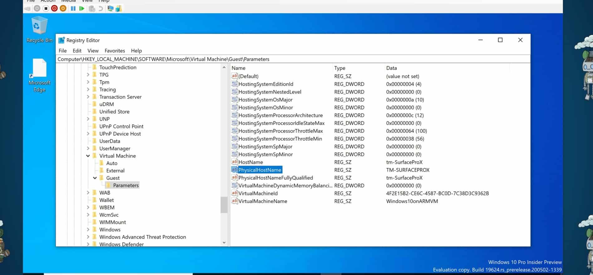 Find the Hostname of a Hyper-V VM