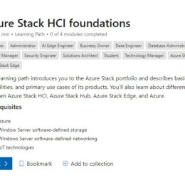 Microsoft Learn Azure Stack HCI foundations