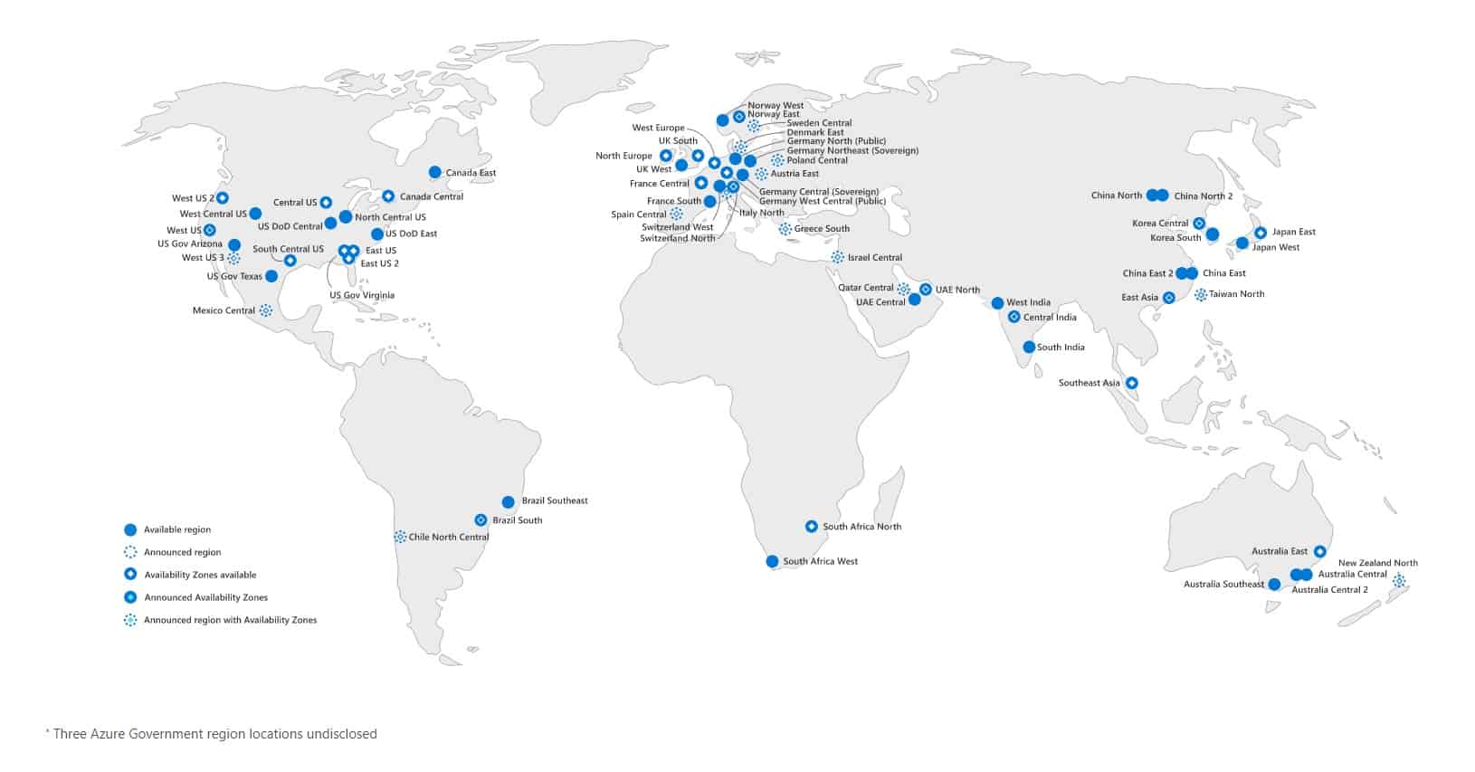 Azure geography and Azure Regions