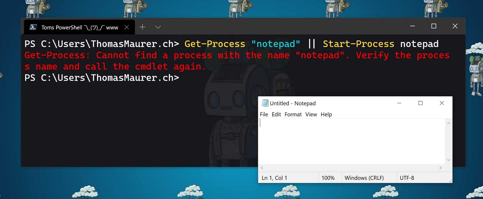 Run PowerShell Script From the Command Line and More