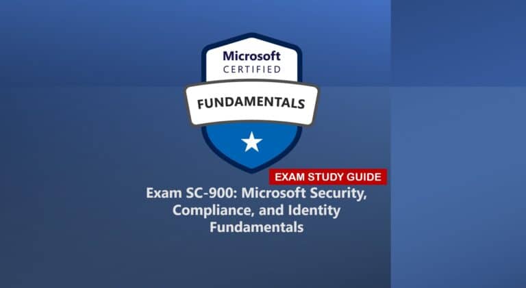 SC-900 Exam Study Guide Microsoft Security Compliance and Identity Fundamentals