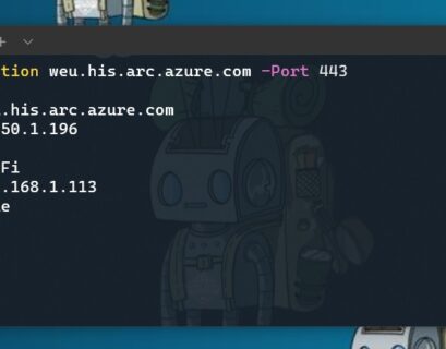 PowerShell Test-NetConnection Azure Arc API