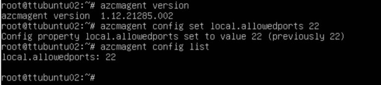 Linux Server Azure Arc SSH setup