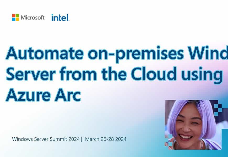 Automate on-premises Windows Server from the cloud using Azure Arc
