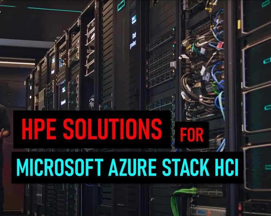 Azure Stack HCI in the HPE Customer Innovation Center in Geneva