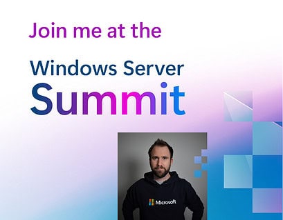 Windows Server Summit 2025 Thomas Mauer