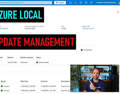 Manage Azure Local Update