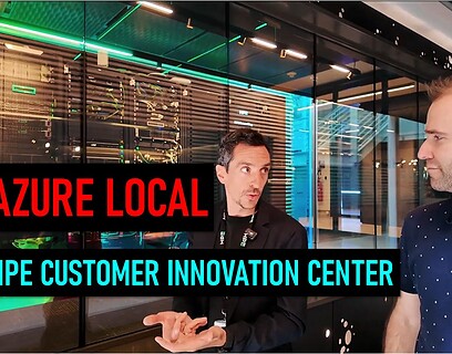 Azure Local and the Microsoft Sovereign Private Cloud at the HPE Customer Innovation Center